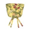 Fern Gully Yellow Floral Chair Pad - Pack of 4