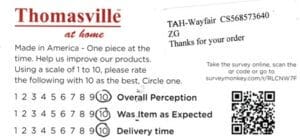 Albert Omaha NE 4PK-CP-BBS Survey Card