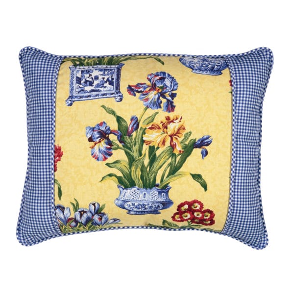 Melanie Breakfast Pillow with Accent Bands
