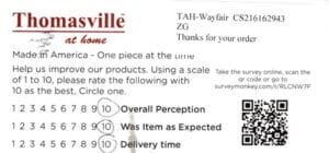 Carol Yarmouth MA FV1445-SZM Survey Card