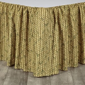 Tahitian Basket Bed Skirt