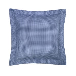 Melanie Euro Sham - Blue and White Check