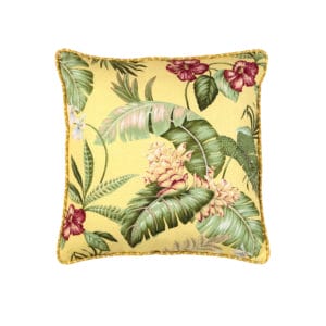 Ferngully Square Piped Pillow - Main Print