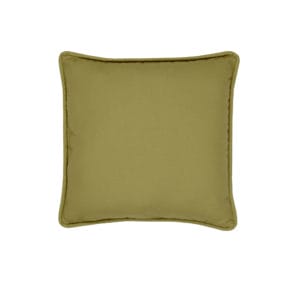 Tahitian Square Piped Pillow - Green