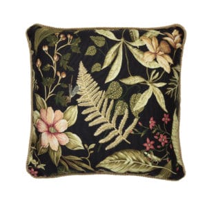 Tahitian Square Piped Pillow - Main Print