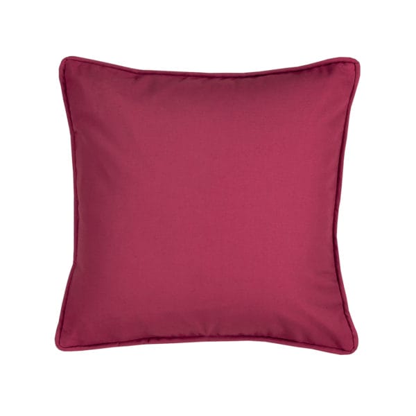 Virginia Square Pillow - Solid Pink
