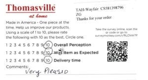 Sharon Exeter NH FV7365 Survey Card