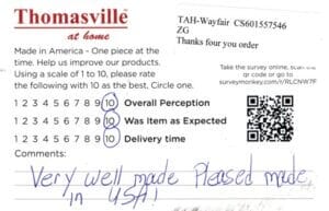 Ten Kenai AK EMP3150 Survey Card