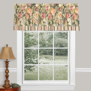 Virginia Multi Tailored Valance with Band
