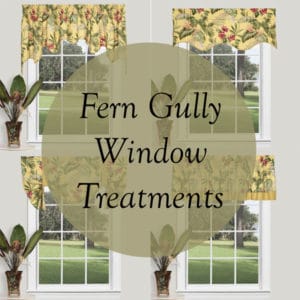 Fern Gully Window Treatments