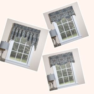 Midnight Ikat Window Treatments