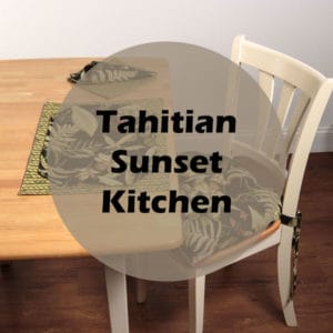 Tahitian Sunset Kitchen Collection