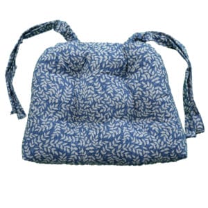 Bouvier Blue - Leaf Chair Pad - Pack of 4