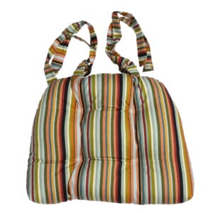 Cambridge Stripe Chair Pad - Pack of 4