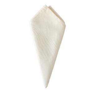 Hillhouse II Moire Cream Napkins - Pack of 4