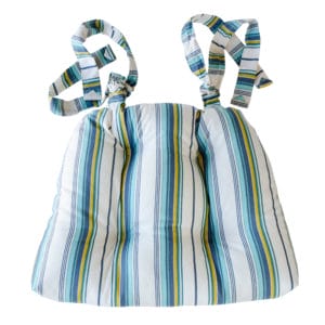 Riverpark Stripe Chair Pad - Pack of 4