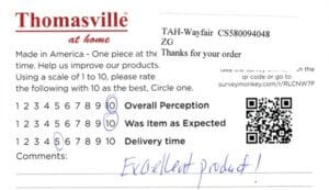 Maria Newton NJ 4PK-CP-VIR Survey Card