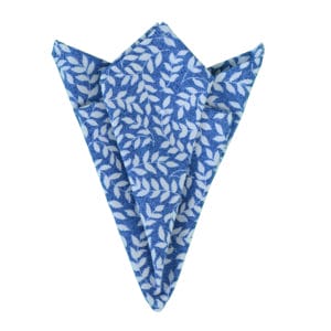 Bouvier Blue - Leaf Napkin - 4 Pack