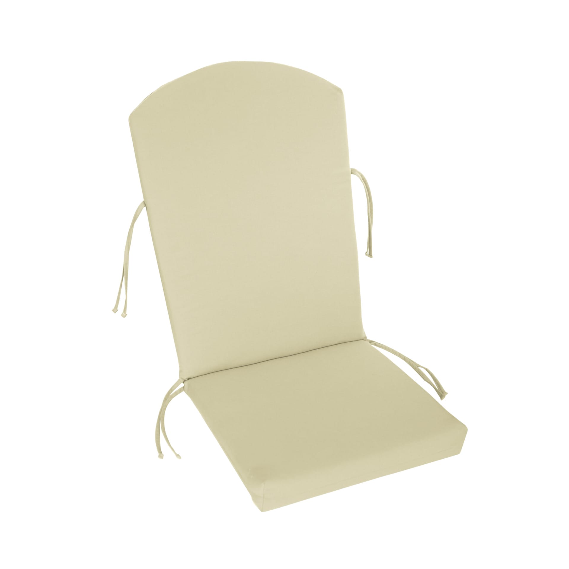 Adirondack Chair Cushion - Gray, Size 49 in. x 20.5 in. x 2 in., Sunbrella | The Company Store