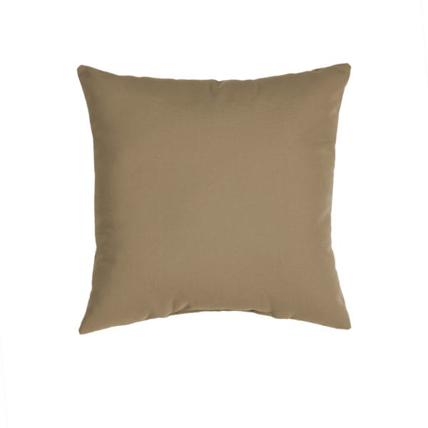 Sunbrella Square 17" Pillow (outdoor) Cocoa