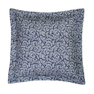 Bouvier Blue Leaf Euro Sham