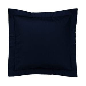 Bouvier Blue Euro Sham - Solid Blue