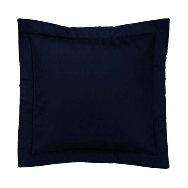 Bouvier Blue Euro Sham - Solid Blue