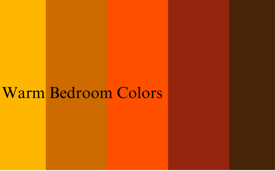 Warm Bedroom Colors