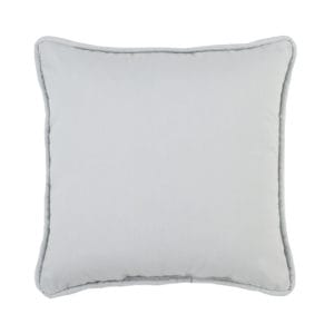 Verona II Square Pillow - Solid Grey