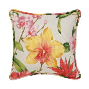Kahlee Floral Square Pillow