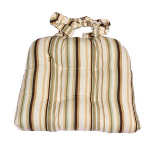Pontoise Stripe Chair Pad - Pack of 4