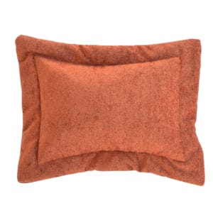 La Selva Black Breakfast Pillow- Orange Mist