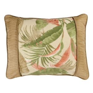 La Selva Natural Breakfast Pillows with Accent Band