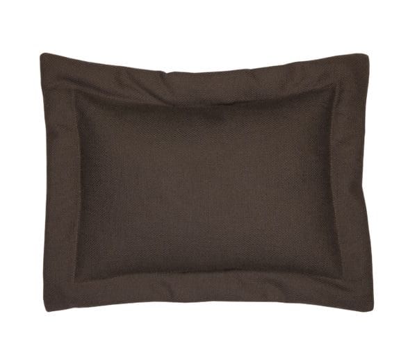 Pontoise Textured Brown Breakfast Pillow