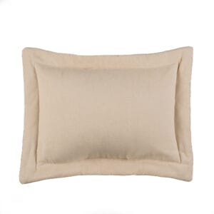 Adele - Breakfast Pillow - Solid Ecru