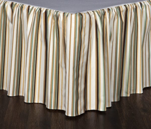 Pontoise Bed Skirt - Stripe