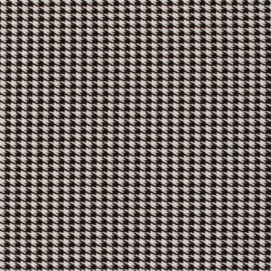 Houndstooth Plaid ~ Fabric By the Yard
