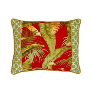 Captiva Breakfast Pillow with Accent Bands