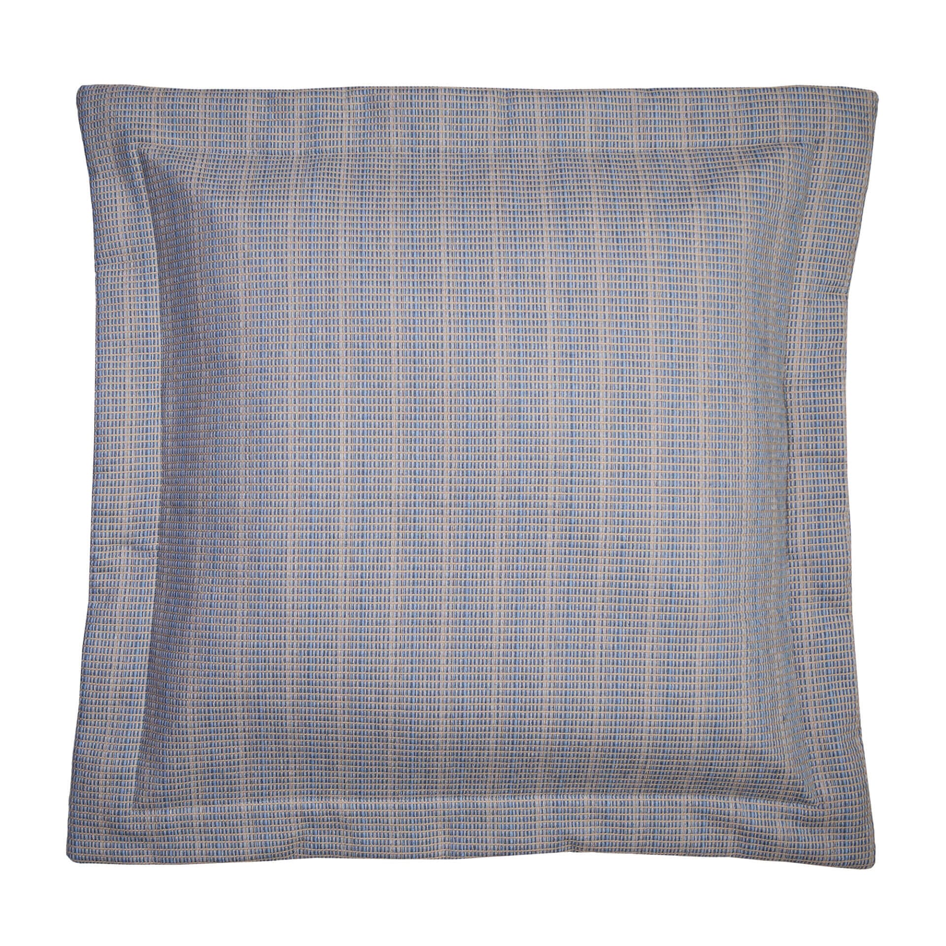 Breeze Textured Blue Euro Sham Image