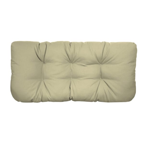 Sunbrella Rounded Back Tufted Bench Cushion (outdoor) 41x19x4