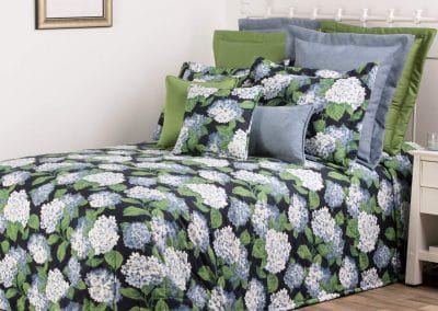 Summerwind Blue Quilted Bedspread Only
