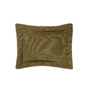 Queensland Autumn Textured Olive Breakfast Pillow
