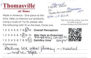 Cheryl Bozeman MT 4PK-CP-QCR Survey Card