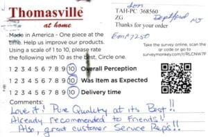 Jon Deptford MS EMP7250 Survey Card