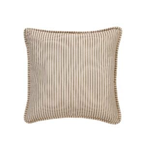 Java Spa Square Pillow - Ticking Stripe