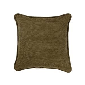 Queensland Autumn Square Pillow - Textured Olive