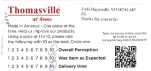 Helen New Prague MN LTP2950-84 Survey Card