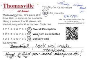 Laura Virginia Beach VA BK7380 Survey Card