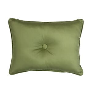 Summerwind Pink Breakfast Pillow - Solid Green