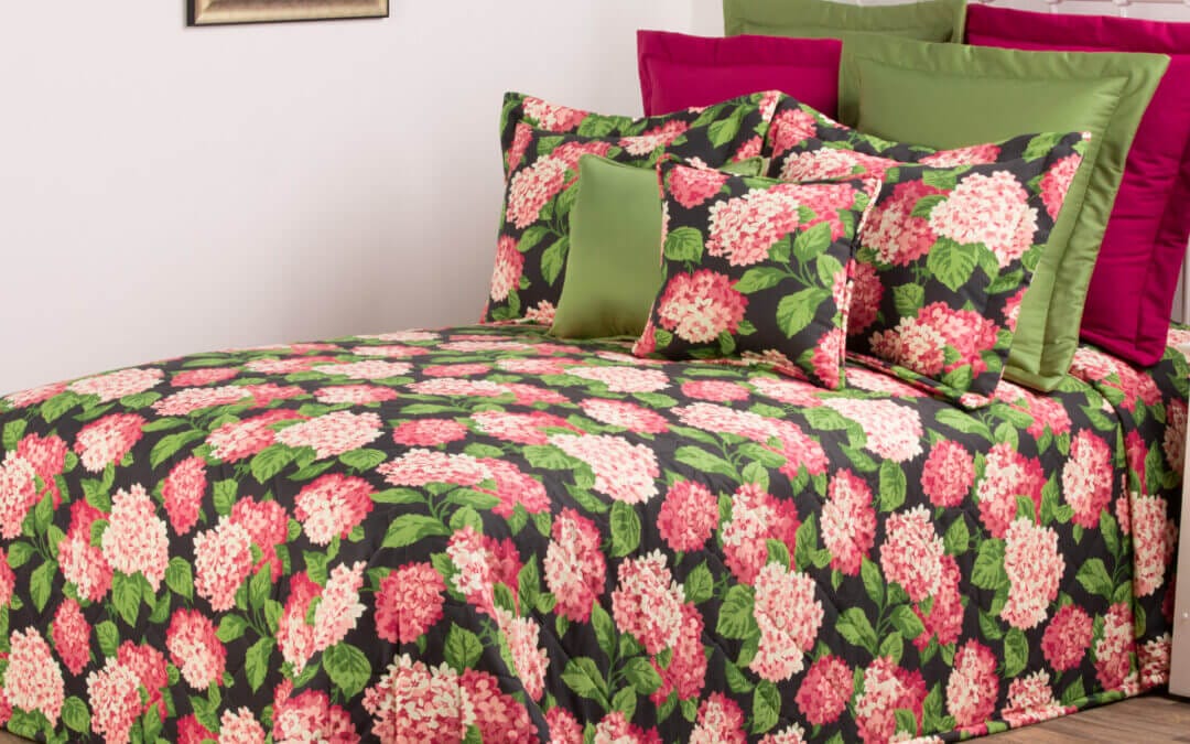 Check out our newest bedspread collection – Summerwind Pink